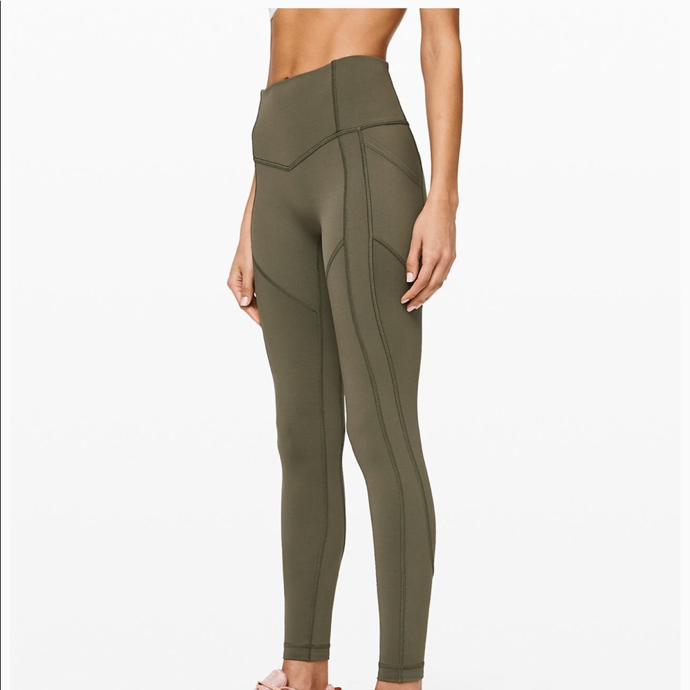 Lululemon all the right places crop